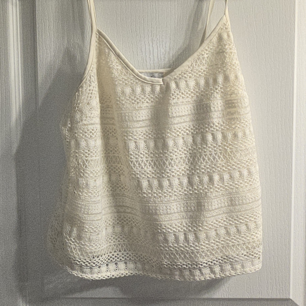 Jessica Simpson Cream Lace Camisole